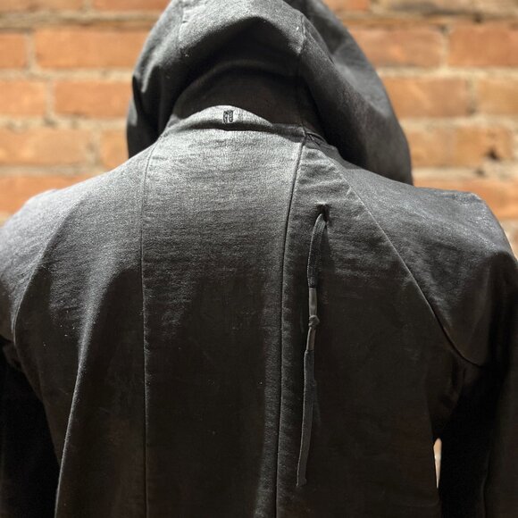 11 by Boris Bidjan Saberi waxed coated panel hooded zip - Picture 6 of 9